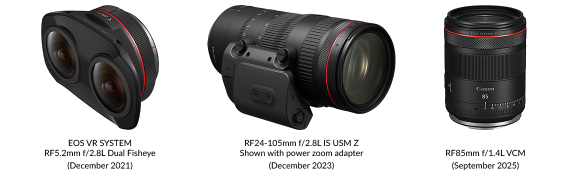 Canon's RF/EF Lens Production Exceeds 170 Million Units, Extending